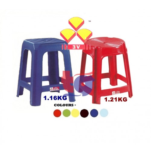 3V PLASTIC STOOL